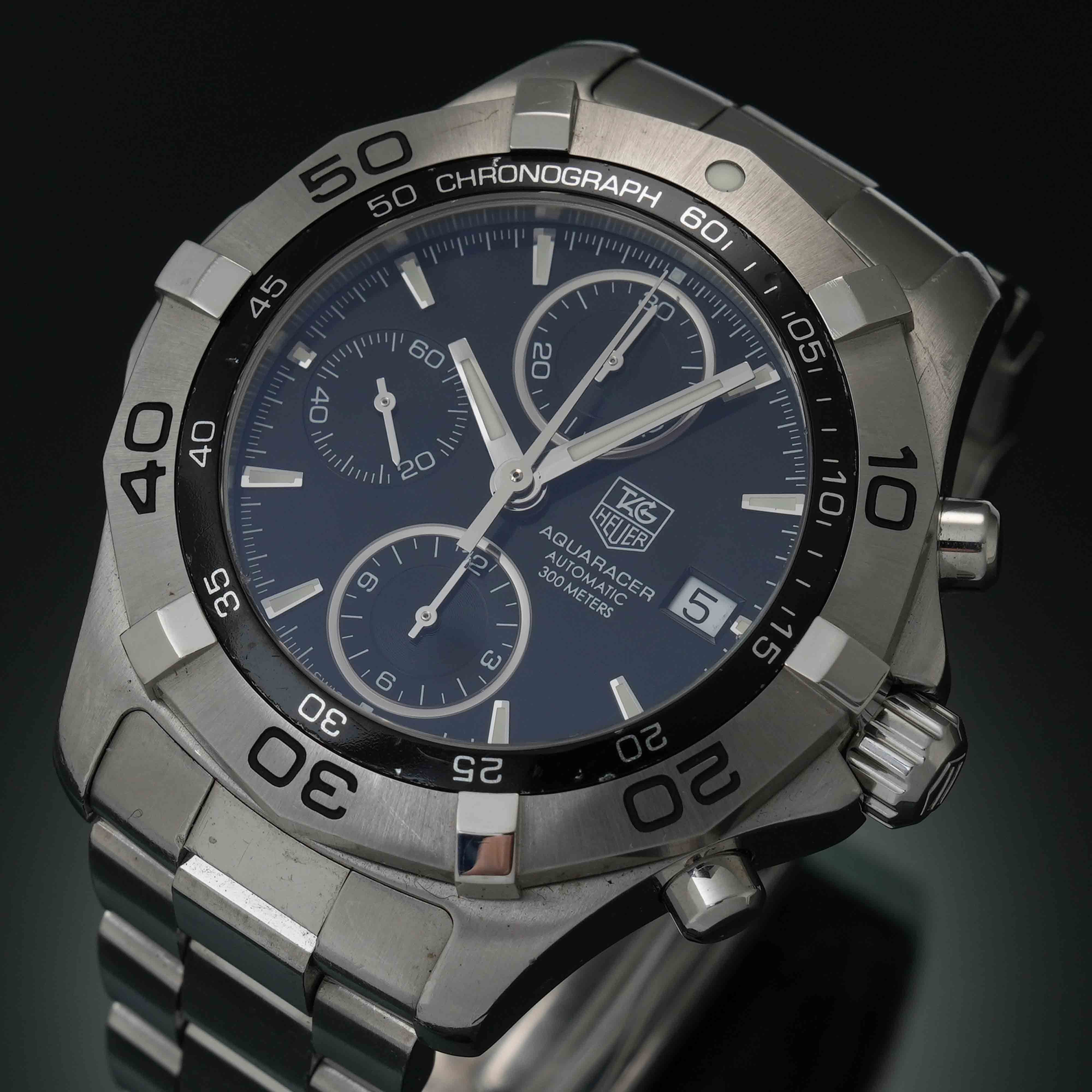 TAG HEUER(USED)태그호이어 아쿠아레이서 크로노 CAF2110